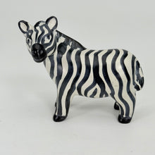 Load image into Gallery viewer, Soapstone Zebra, 5" Looking Aside