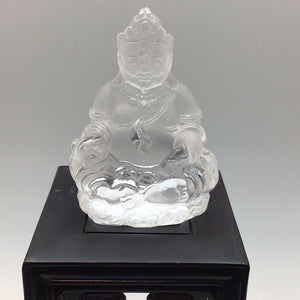 Himalayan Quartz Carved Caishen, Chinese God of Wealth