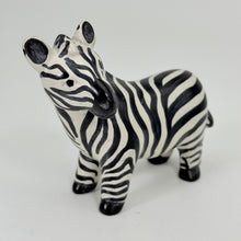 Load image into Gallery viewer, Soapstone Zebra, 5" Looking Aside
