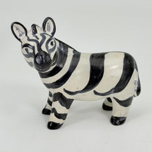 Load image into Gallery viewer, Soapstone Zebra, 5" Looking Aside
