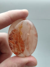 Load image into Gallery viewer, Fire Quartz Palm Stone
