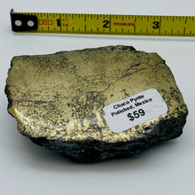 Load image into Gallery viewer, Chaco Pyrite Specimen - One Side Polished
