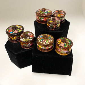 Hand Lacquered Containers By Irma