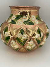 Load image into Gallery viewer, Large Round Copper Vase from Santa Clara Del Cobre
