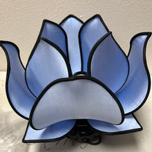 Load image into Gallery viewer, Vietnamese Silk Lotus Lamp
