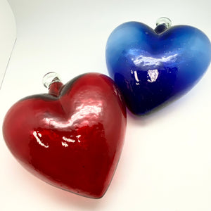 Glass Heart Ornament from Tonala
