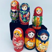 Load image into Gallery viewer, Russian 5 Piece Nesting Doll Set
