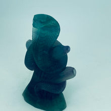 Load image into Gallery viewer, Hand Carved Fluorite Cobra
