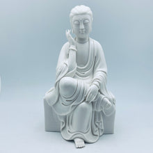 Load image into Gallery viewer, White Porcelain Contemplative Quan Yin
