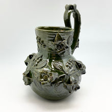 Load image into Gallery viewer, Green Pottery Pitchers/Vases From Mexico
