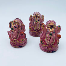 Load image into Gallery viewer, Rose Quartz Ganesh Figures

