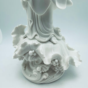 White Porcelain Quan Yin with Ru Yi
