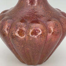 Load image into Gallery viewer, Scalloped Copper Vase from Santa Clara Del Cobre
