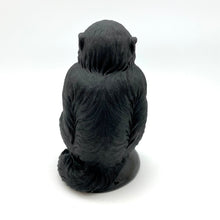Load image into Gallery viewer, Hand Carved Obsidian Monkey (Small)
