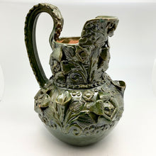 Load image into Gallery viewer, Green Pottery Pitchers/Vases From Mexico
